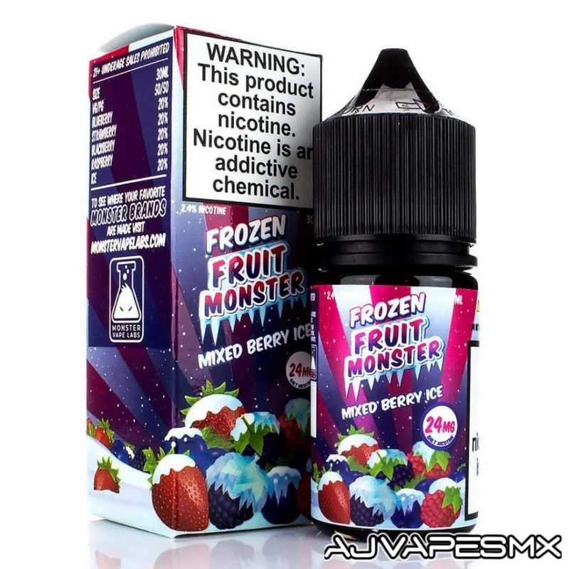 Mixed Berry Ice NicSalt 30ml | FROZEN FRUIT MONSTER