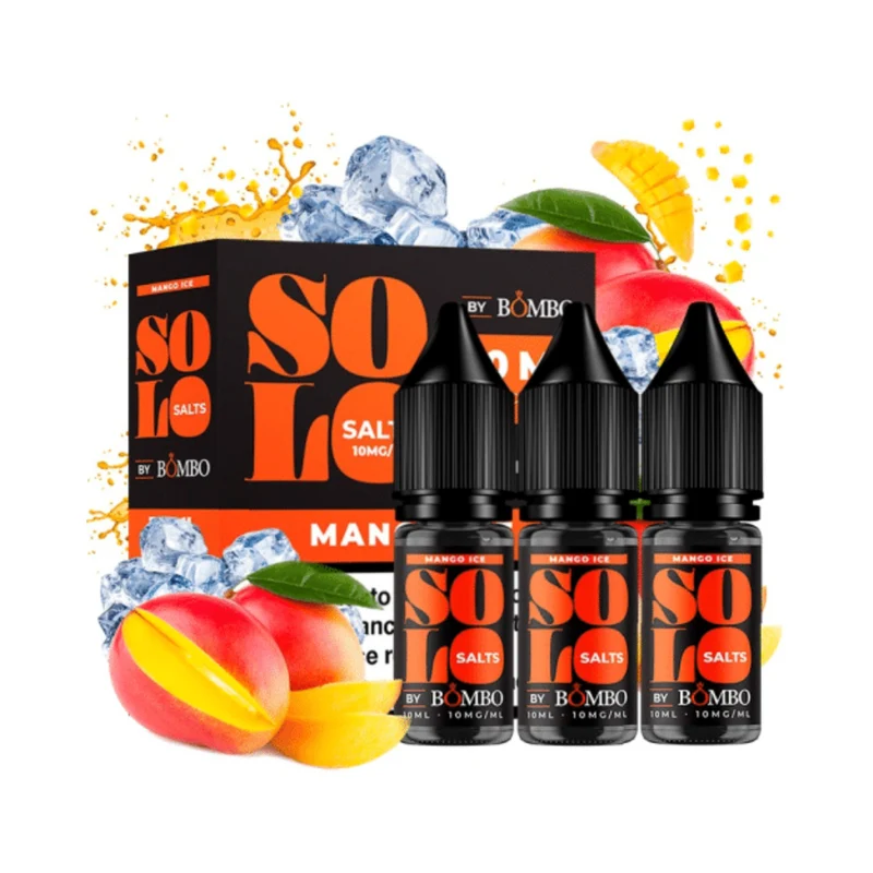 Mango Ice 3x10ml - Solo Salts by Bombo