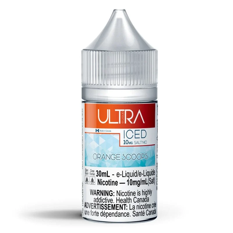 Cucharadas de hielo de naranja con sal ULTRA