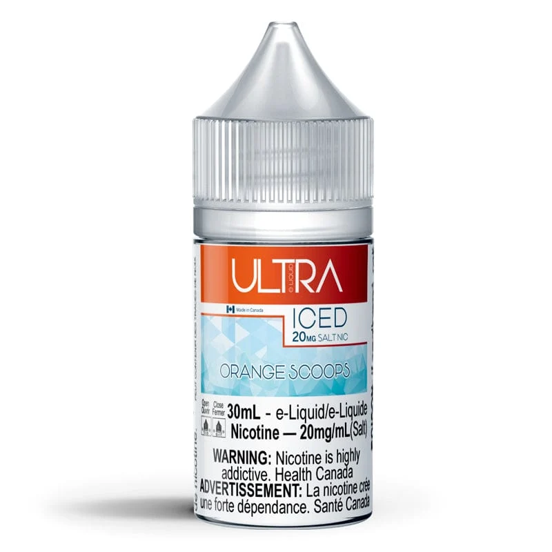Cucharadas de hielo de naranja con sal ULTRA