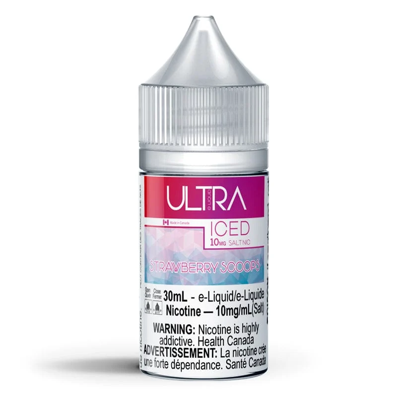 ULTRA Sal Fresa Cucharadas Hielo