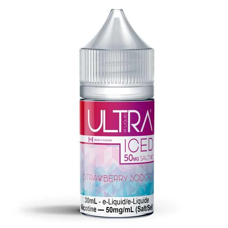 ULTRA Sal Fresa Cucharadas Hielo