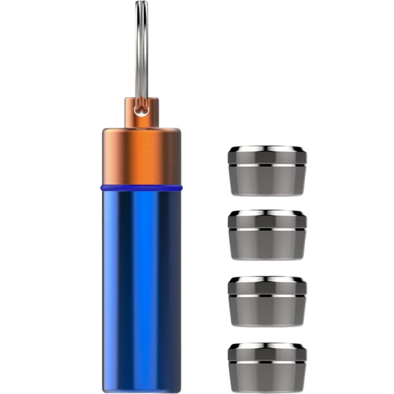 Capsule Caddy | Llavero Portacapsulas con 4 Dosing Capsules — Storz & Bickel
