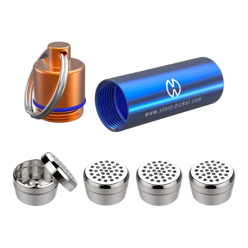 Capsule Caddy | Llavero Portacapsulas con 4 Dosing Capsules — Storz & Bickel