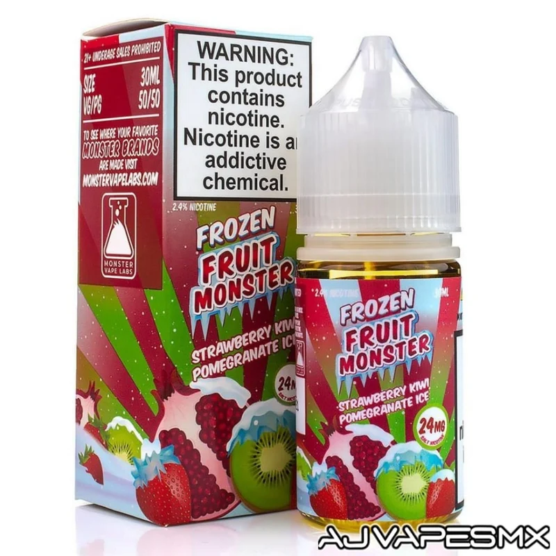 Strawberry Kiwi Pomegranate NicSalt 30ml | FROZEN FRUIT MONSTER