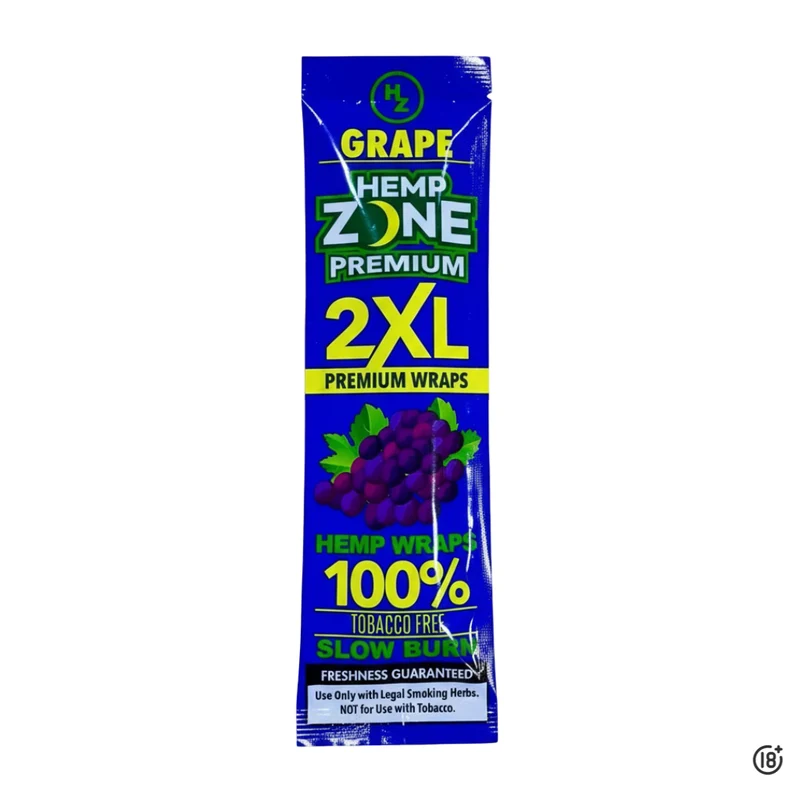 🍇 Blunt Hemp Zone Premium 2XL – Grape (Uva)
