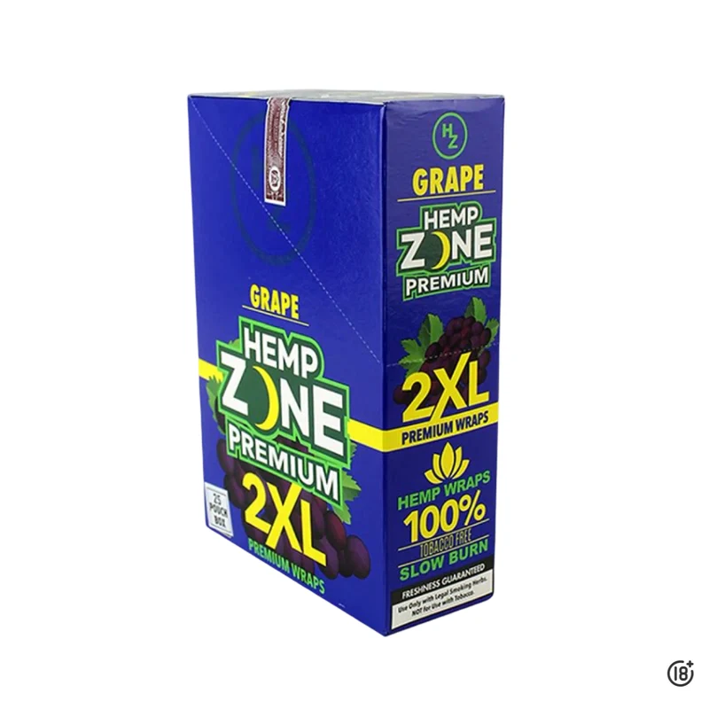 🍇 Blunt Hemp Zone Premium 2XL – Grape (Uva)