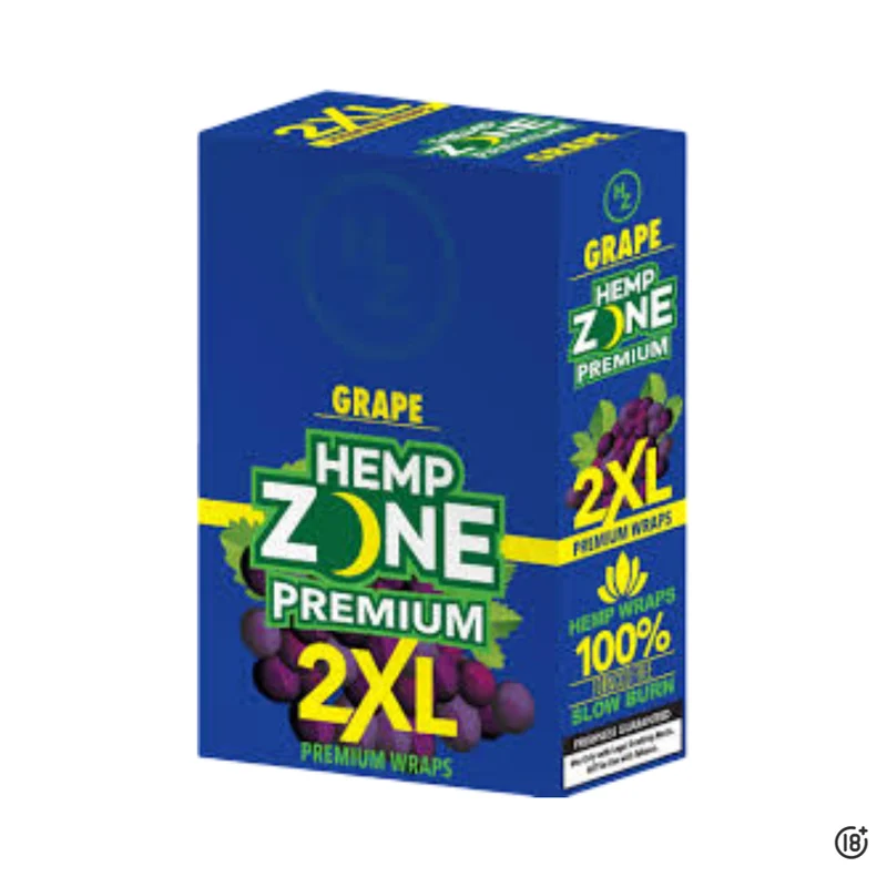 🍇 Blunt Hemp Zone Premium 2XL – Grape (Uva)